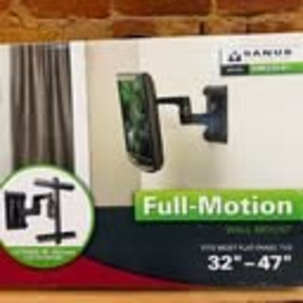 Factory Sealed, brand new Sanus VisionMount VMF220-B1 Full-Motion Wall TV Mount